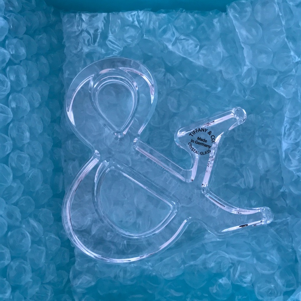 Tiffany & Co. Crystal Paperweight NEW